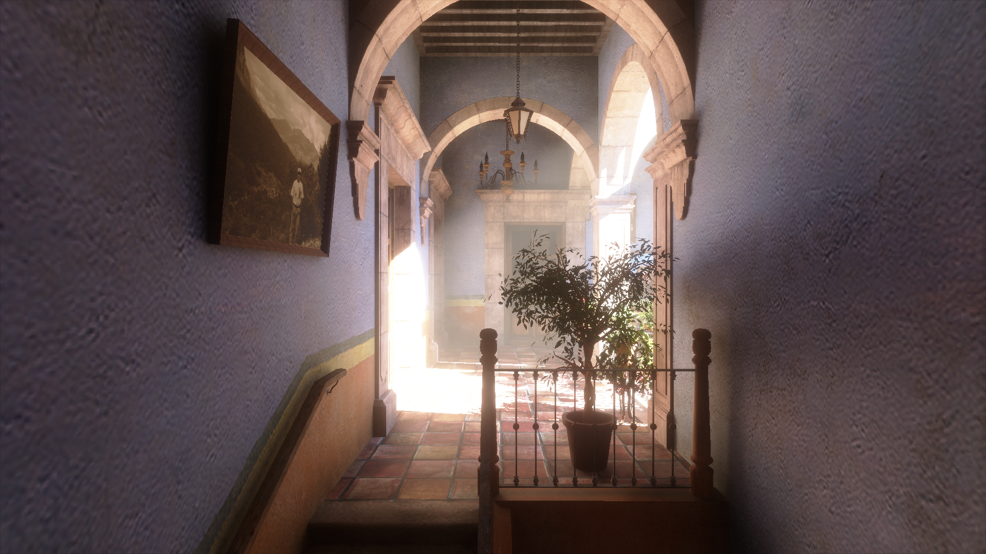 San Miguel 2 rendered with full-rate tracing